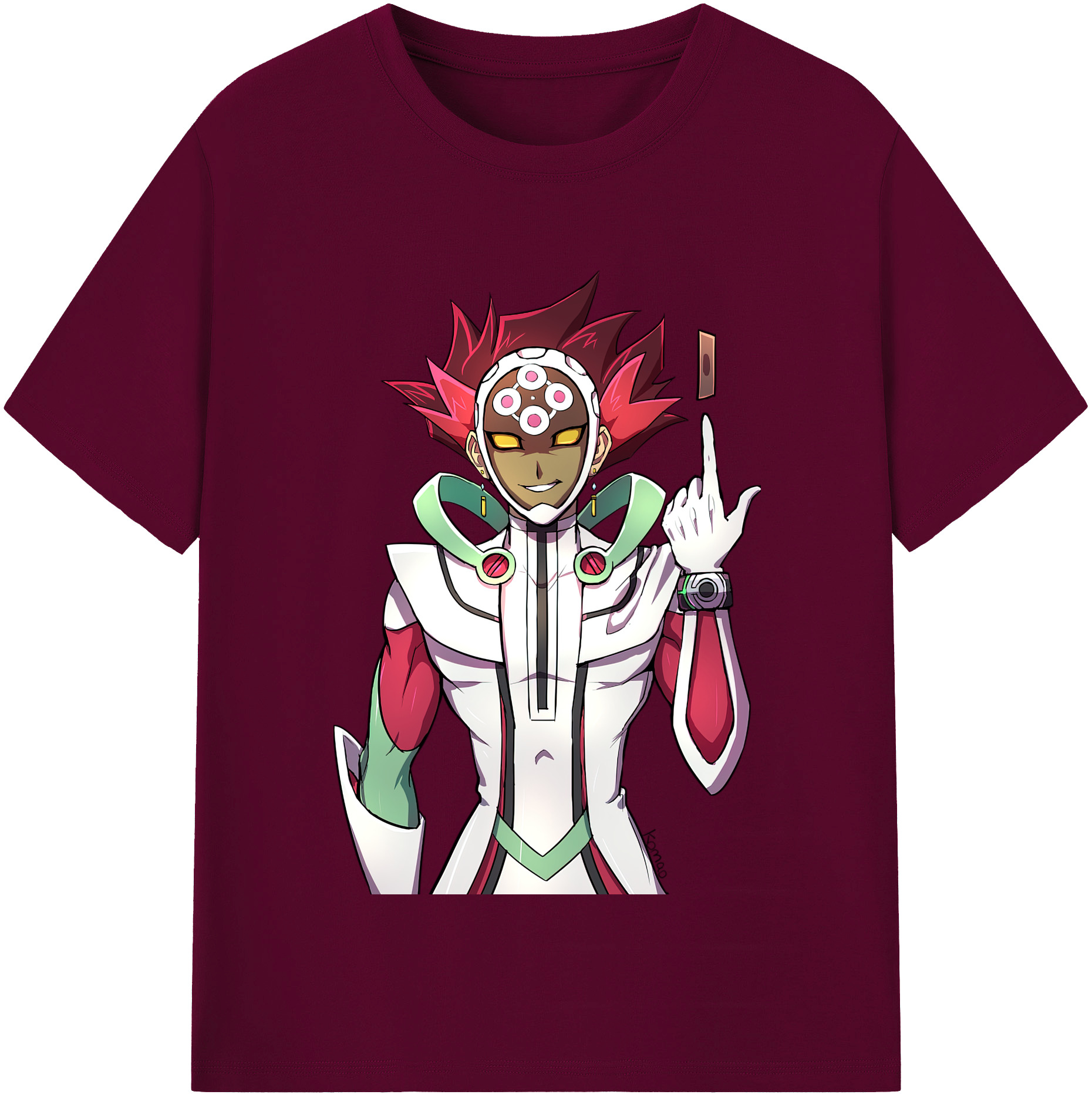 （画像用） 遊☆戯☆王 Yu-Gi-Oh! レディースカジュアルプリントTシャツ（綿100％）